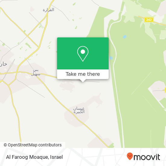 Карта Al Faroog Moaque