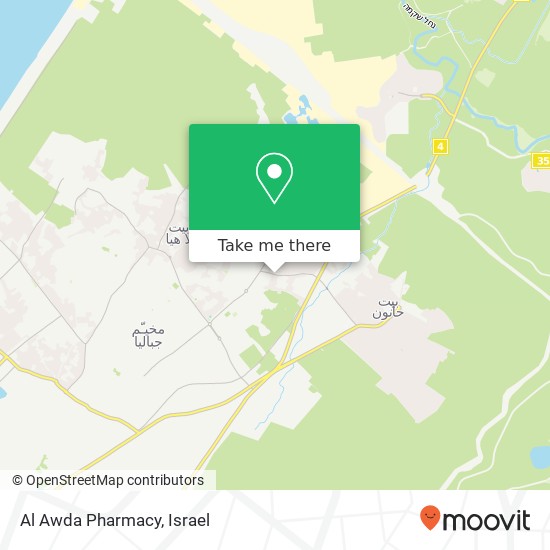 Al Awda Pharmacy map
