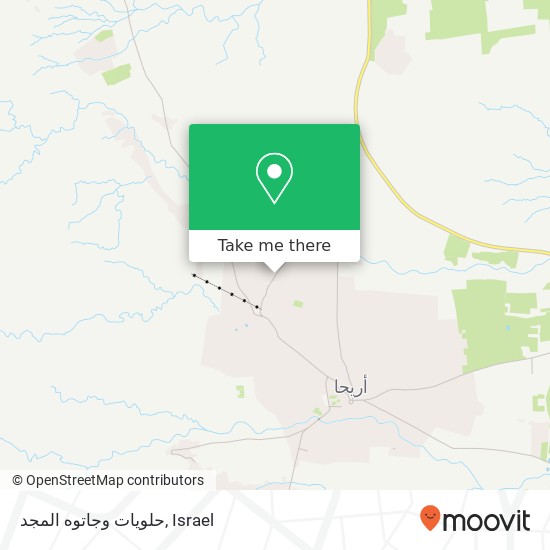 حلويات وجاتوه المجد map