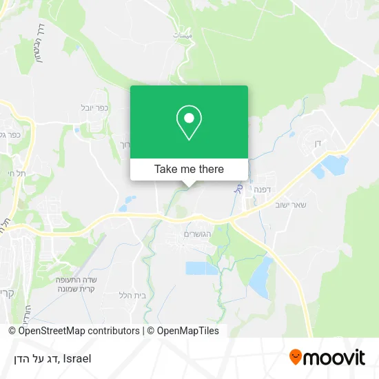 Карта דג על הדן