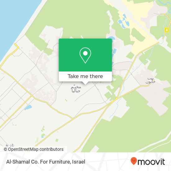 Карта Al-Shamal Co. For Furniture