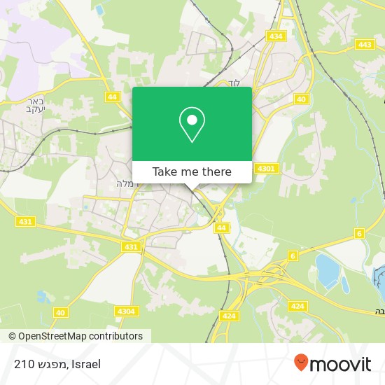 מפגש 210 map