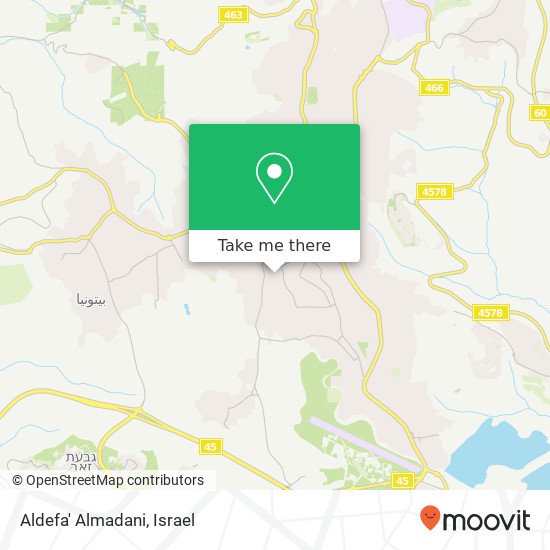 Карта Aldefa' Almadani
