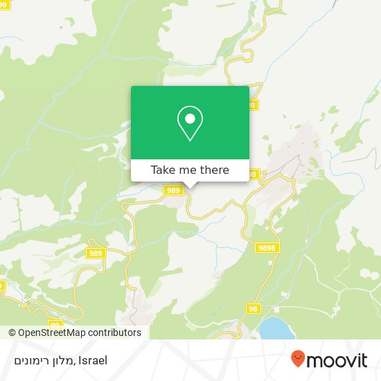 מלון רימונים map