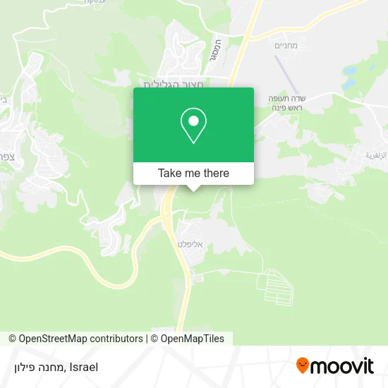 Карта מחנה פילון