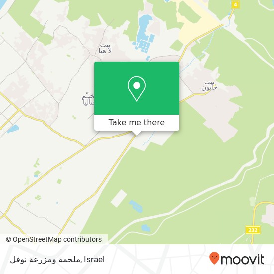 ملحمة ومزرعة نوفل map