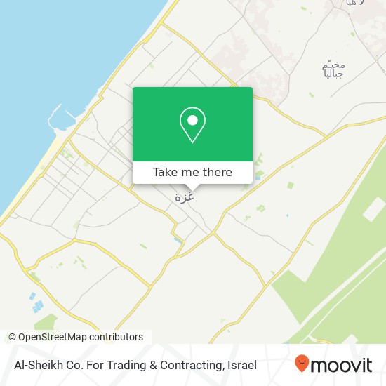 Al-Sheikh Co. For Trading & Contracting map