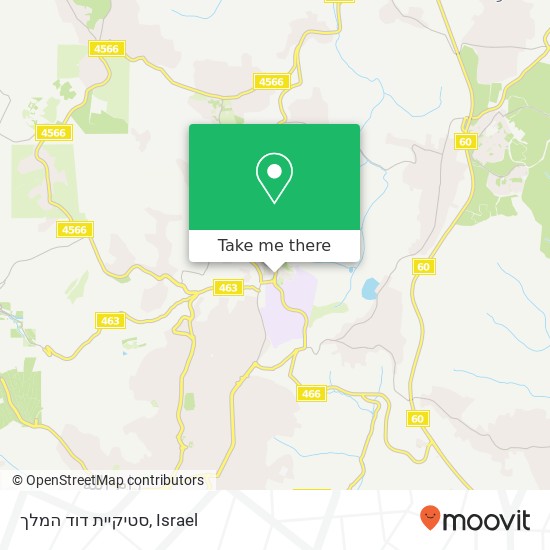 סטיקיית דוד המלך map