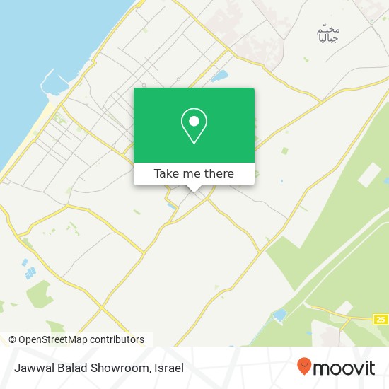 Jawwal Balad Showroom map