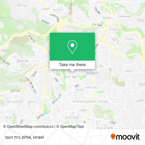 אולפן בית העם map
