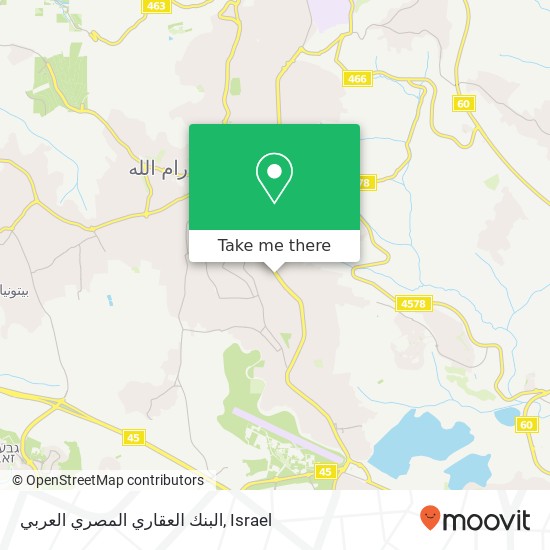 البنك العقاري المصري العربي map