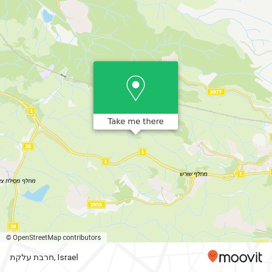 חרבת עלקת map