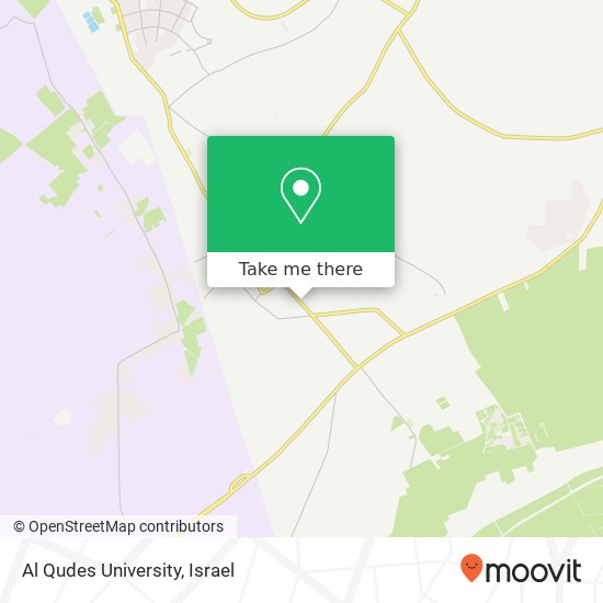 Al Qudes University map