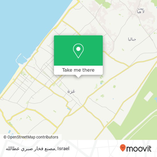 مصنع فخار صبري عطالله map