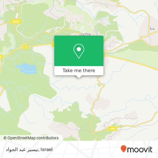 تيسير عبد الجواد map