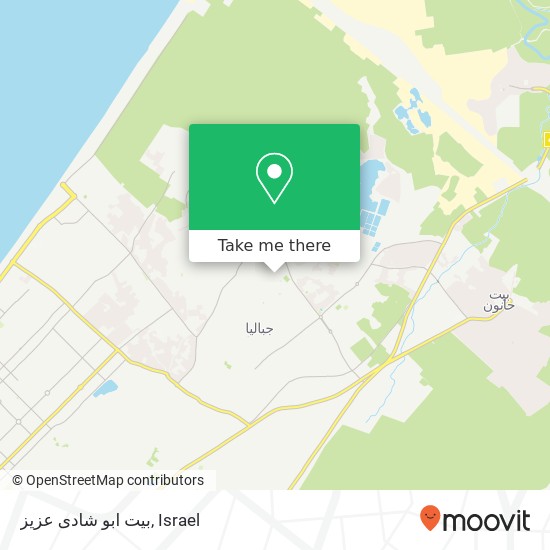 Карта بيت ابو شادى عزيز