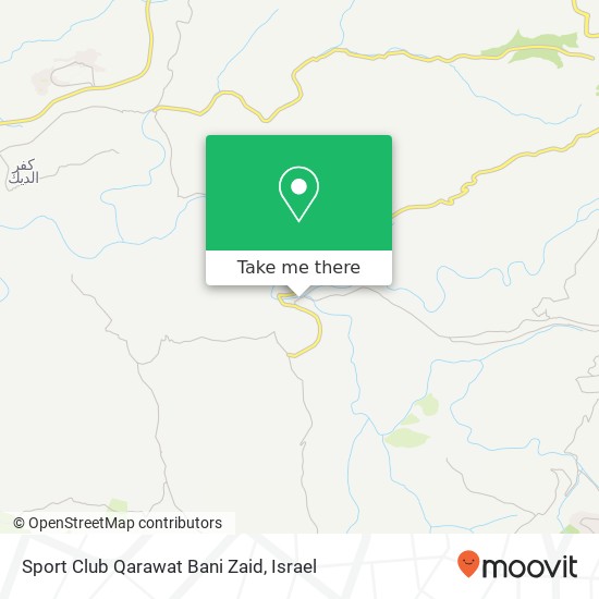 Sport Club Qarawat Bani Zaid map