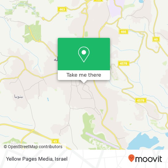 Yellow Pages Media map