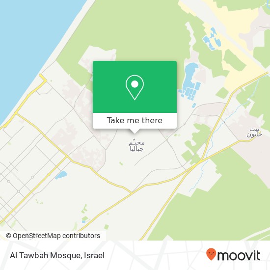 Al Tawbah Mosque map