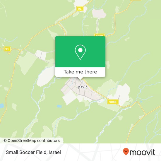 Small Soccer Field map