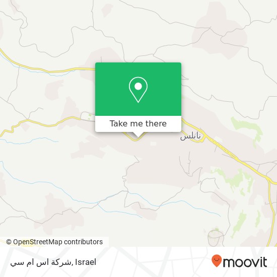 شركة اس ام سي map