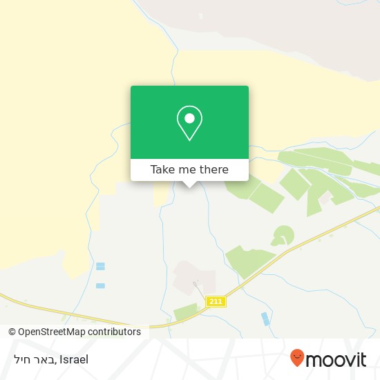 באר חיל map