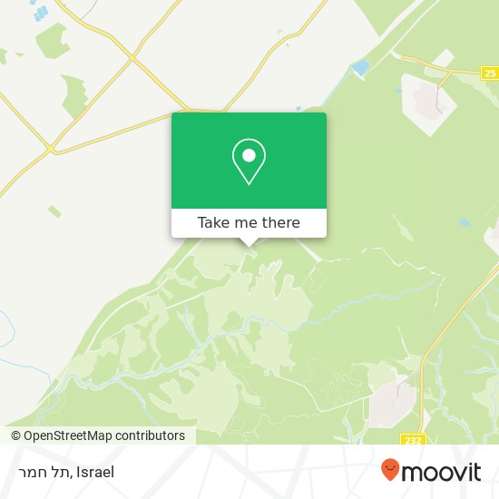 תל חמר map