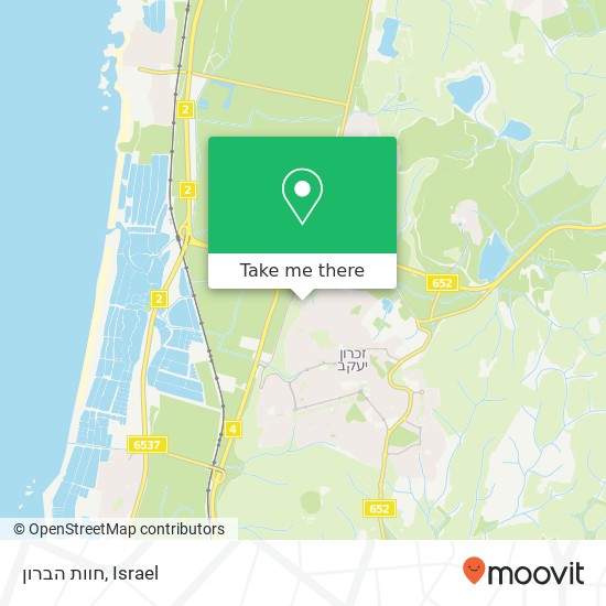 חוות הברון map