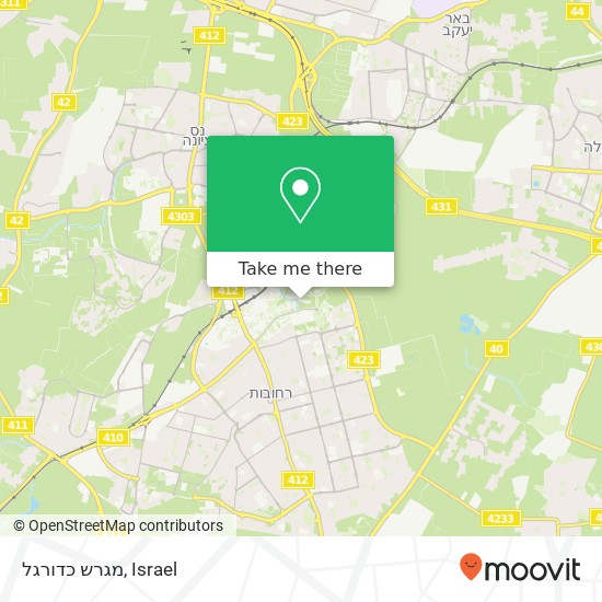 מגרש כדורגל map