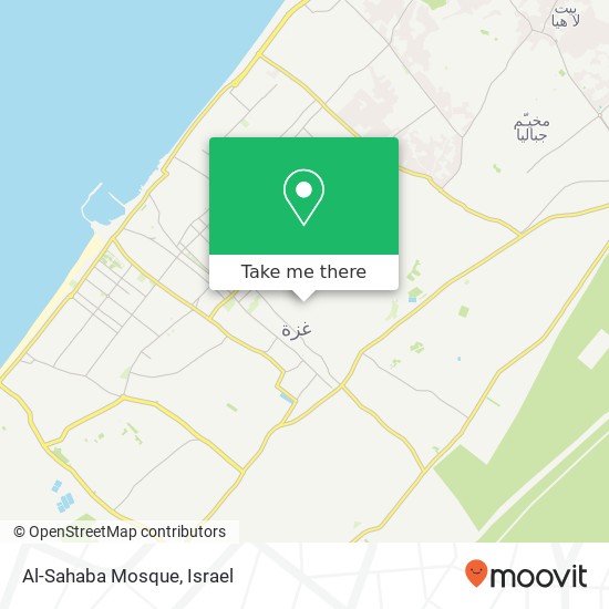 Al-Sahaba Mosque map