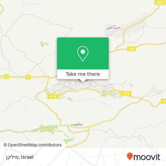 מילקן map