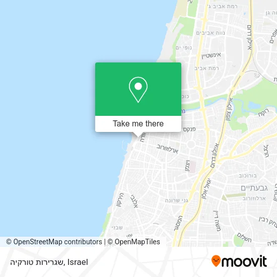 Карта שגרירות טורקיה