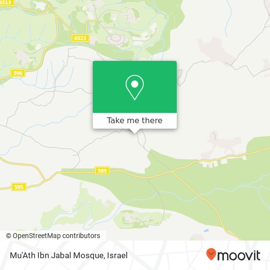 Mu'Ath Ibn Jabal Mosque map