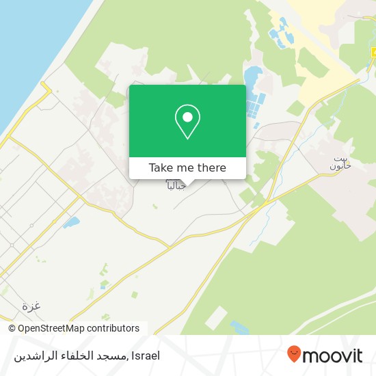 مسجد الخلفاء الراشدين map