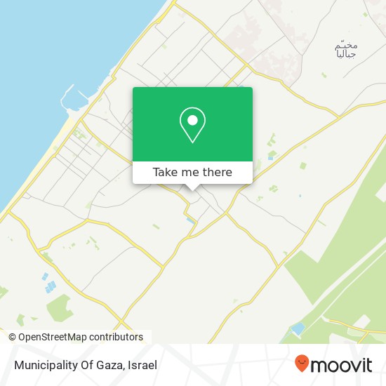 Карта Municipality Of Gaza