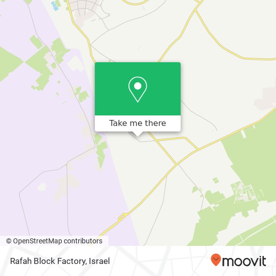 Rafah Block Factory map