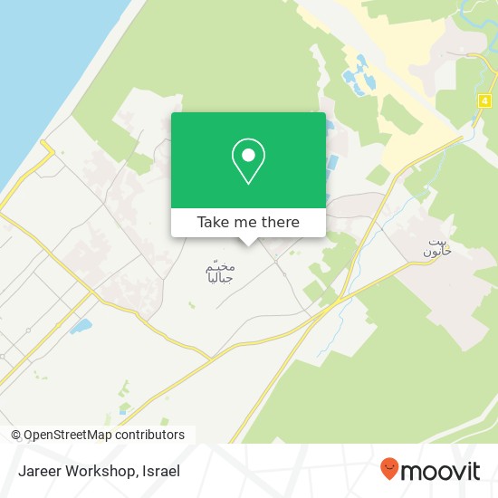 Карта Jareer Workshop