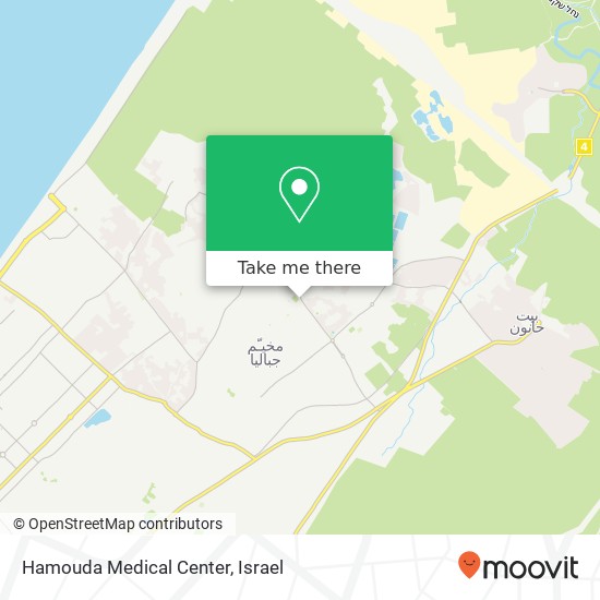 Hamouda Medical Center map