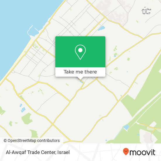 Карта Al-Awqaf Trade Center