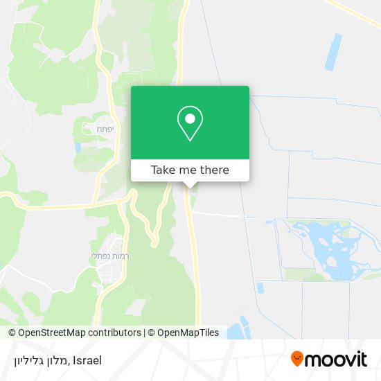 מלון גליליון map