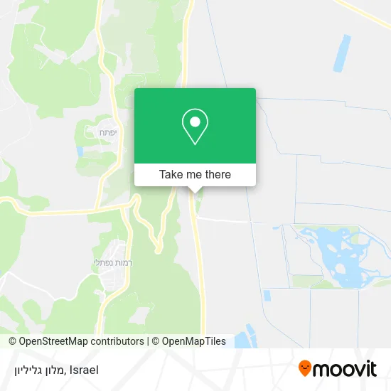 מלון גליליון map