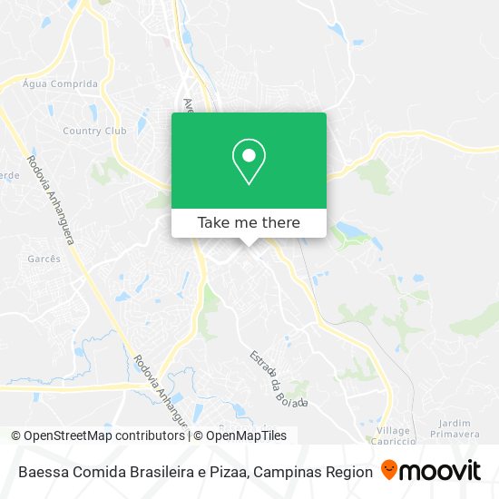 Baessa Comida Brasileira e Pizaa map