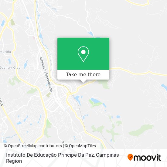 Instituto De Educação Principe Da Paz map