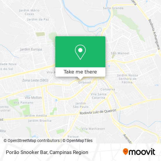 Mapa Porão Snooker Bar