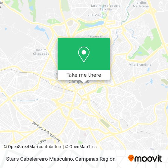 Star's Cabeleireiro Masculino map