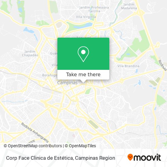Corp Face Clinica de Estética map