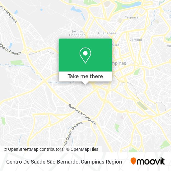 Centro De Saúde São Bernardo map