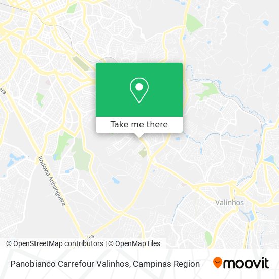 Panobianco Carrefour Valinhos map