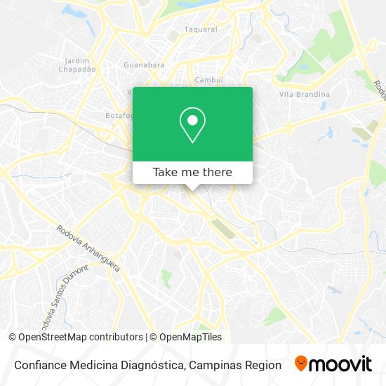 Confiance Medicina Diagnóstica map