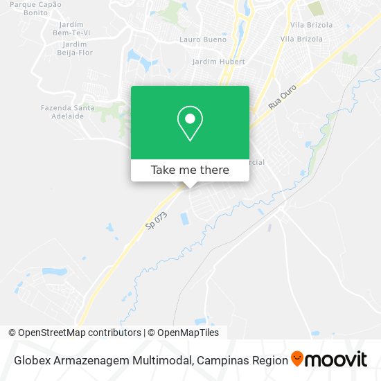 Globex Armazenagem Multimodal map